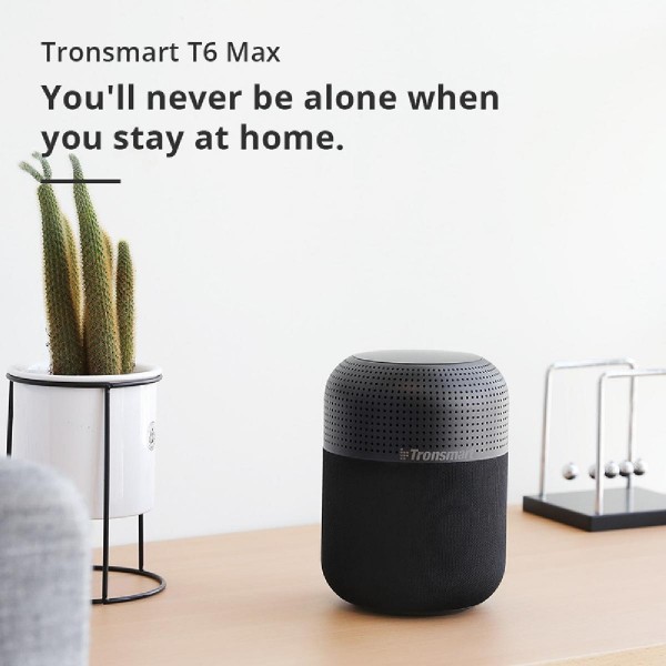 TRONSMART φορητό ηχείο Element T6 Max, 60W, Bluetooth, 12000mAh, μαύρο