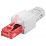 GOOBAY βύσμα RJ45 CAT 6 UTP 44738, tool-free, λευκό