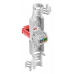 GOOBAY βύσμα RJ45 CAT 6 UTP 44738, tool-free, λευκό