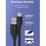 CABLETIME καλώδιο USB-A 2.0 σε USB-C C160, 5V3A, 1m, μαύρο