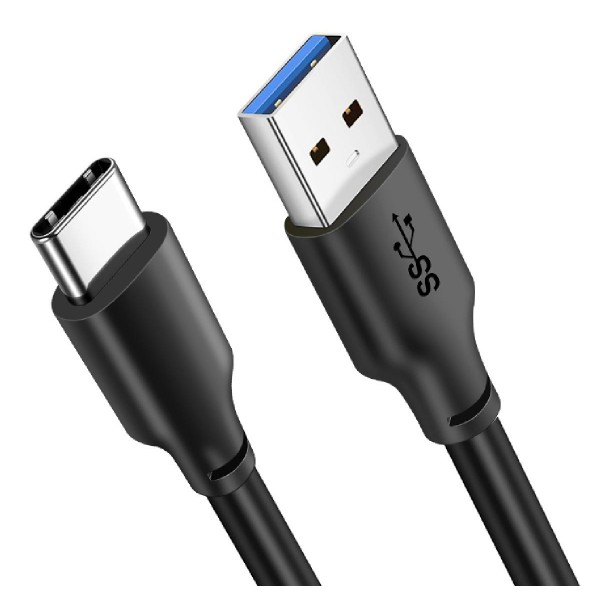 CABLETIME καλώδιο USB-A 3.0 σε USB-C C160, CM-AM, 5V3A, 1m, μαύρο