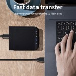 CABLETIME καλώδιο USB-A 3.0 σε USB-C C160, CM-AM, 5V3A, 1m, μαύρο