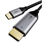 CABLETIME καλώδιο USB-C σε DisPlayPort C160, 4k/60hz, 1.8m, μαύρο