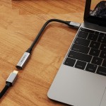 CABLETIME καλώδιο USB-C σε Mini DisplayPort C160, 4K, 0.15m, μαύρο