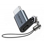 CABLETIME αντάπτορας USB-C σε USB 2.0 Micro B CMBF, 0.1m, μαύρος