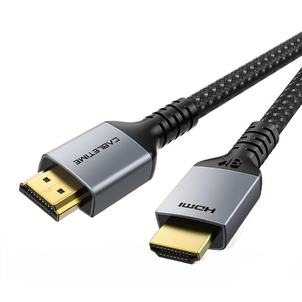 CABLETIME καλώδιο HDMI 2.1 HM8K, 28AWG, 8K/60HZ, 2m, μαύρο