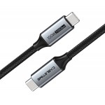 CABLETIME καλώδιο USB-C CT-C160, USB 3.1, 100W, 20Gbps, 4K, 1.5m, μαύρο