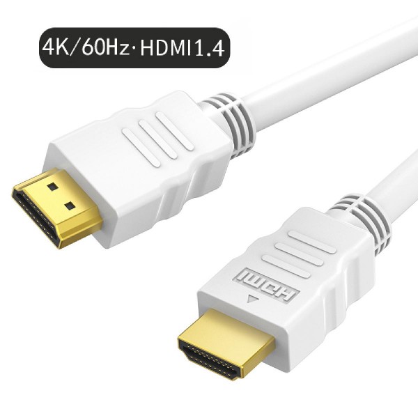 CABLETIME καλώδιο HDMI CT-HE19G με Ethernet, 4K/60Hz, 18 Gbps, 2m, λευκό