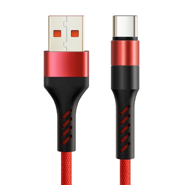 CABLETIME καλώδιο USB-C σε USB CT-PU32, 12W, 480Mbps, 1m, κόκκινο