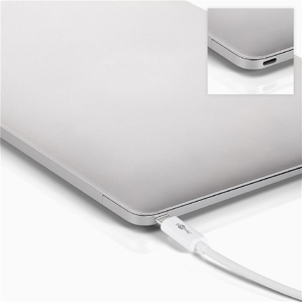 GOOBAY αντάπτορας USB Type-C σε HDMI+VGA 52430, 4K, 14cm, λευκός