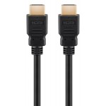 GOOBAY καλώδιο HDMI 2.1 certified 58263, ARC, 30AWG, 8K, 1m, μαύρο