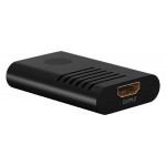 GOOBAY HDMI repeater 58492, 4K/60Hz έως 20m, 4K/30Hz έως 25m, μαύρο