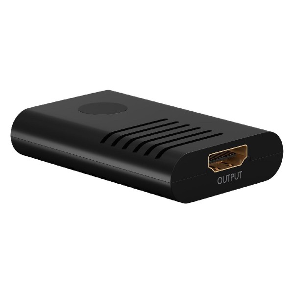 GOOBAY HDMI repeater 58492, 4K/60Hz έως 20m, 4K/30Hz έως 25m, μαύρο