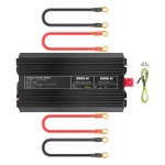 GOOBAY inverter αυτοκινήτου 58892, 12V σε 230V, 3000W, USB 2.1A