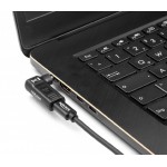 DELOCK αντάπτορας τροφοδοσίας 60013 USB-C σε Samsung 5.5x3mm, 90°, μαύρο