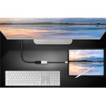 GOOBAY αντάπτορας USB-C σε DisplayPort 60195, 8K/30Hz, 4K/120Hz, γκρι