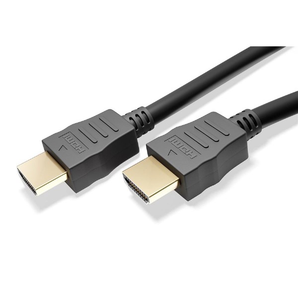 GOOBAY καλώδιο HDMI 2.0 60620 με Ethernet, 4K, 18Gbit/s, ARC, 1m, μαύρο