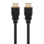 GOOBAY καλώδιο HDMI 2.0 60624 με Ethernet, 4K/60Hz, 18Gbit/s, 5m, μαύρο