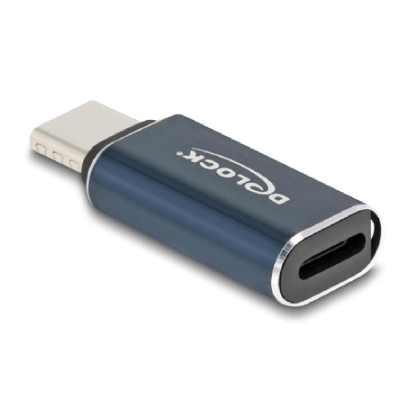 DELOCK αντάπτορας USB-C σε Lightning 60688, 35W, 480Mbps, ανθρακί