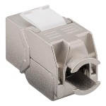 GOOBAY keystone module RJ45 CΑΤ 8.1 61129, STP, 2000 MHz, GHMT, ασημί