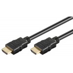 GOOBAY καλώδιο HDMI 2.0 με Ethernet 61158, 10.2Gbit/s, 4K, 1.5m, μαύρο