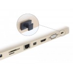 DELOCK κάλυμμα προστασίας για θύρα USB-C 64015 με λαβή, μαύρο, 10τμχ