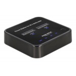 DELOCK docking station 64178, clone function, 2x M.2 SSD, 6Gbps, μαύρο