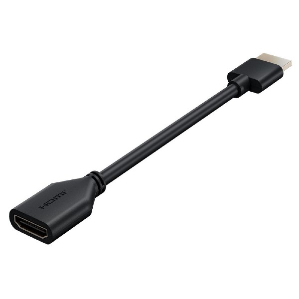 GOOBAY αντάπτορας HDMI 64824, εύκαμπτος, 4K, 18Gbit/s, μαύρος