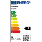 GOOBAY μεγεθυντικός φακός 64990 με κλιπ & βάση, LED, 3 διόπτρες 1.75x