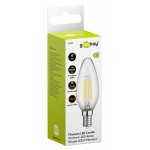 GOOBAY LED λάμπα candle 65393, E14, Filament, 6W, 2700K, 1055lm