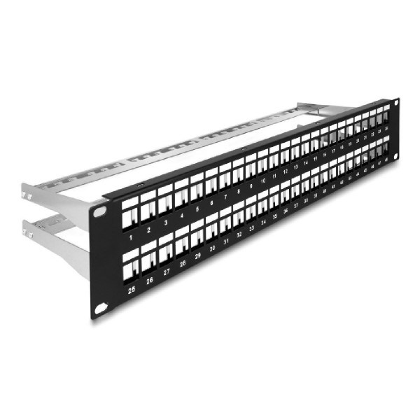 DELOCK Keystone patch panel 66878, 19