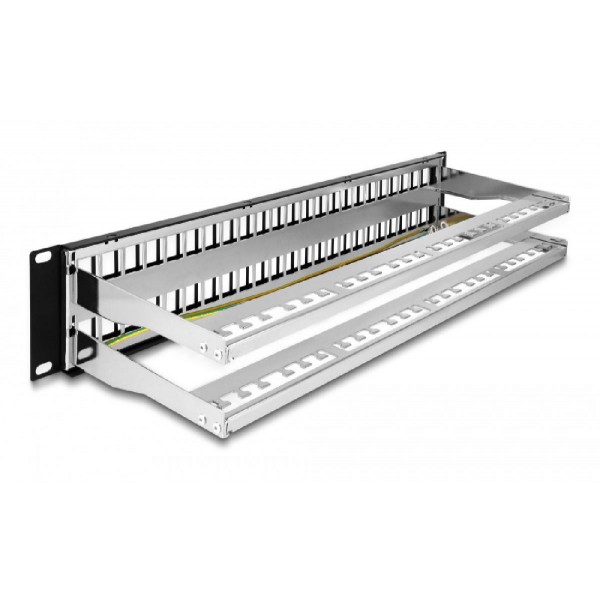 DELOCK Keystone patch panel 66878, 19