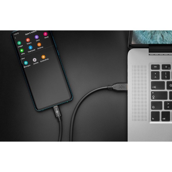 GOOBAY καλώδιο USB 3.0 σε USB-C 67999, 5Gbit/s, 0.5m, μαύρο