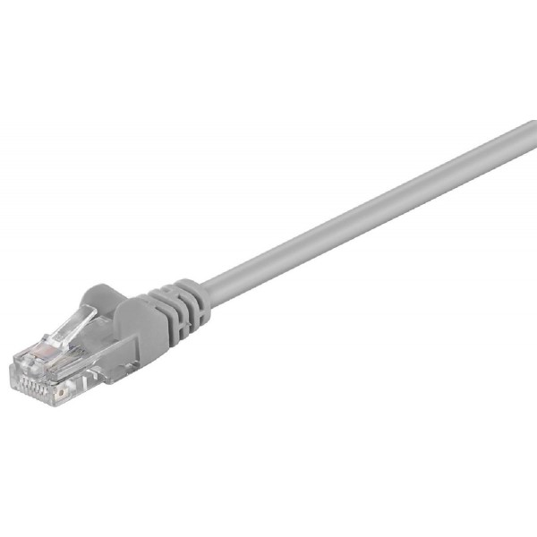 GΟOBAY καλώδιο UTP Cat 5e 68337, CCA, 27AWG, PVC, 0,5m, γκρι