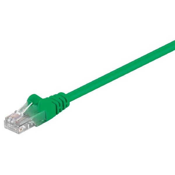 GΟOBAY καλώδιο UTP Cat 5e 68358, CCA, 27AWG, PVC, 2m, πράσινο