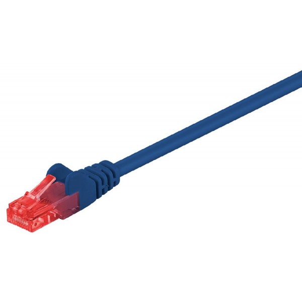 GΟOBAY καλώδιο UTP Cat 6 68407, CCA, 24AWG, PVC, 3m, μπλε