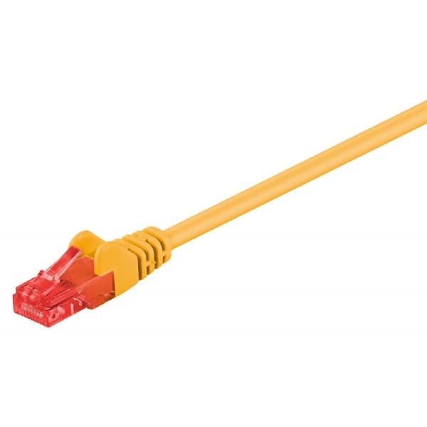 GΟOBAY καλώδιο UTP Cat 6 68433, CCA, 24AWG, PVC, 0,5m, κίτρινο