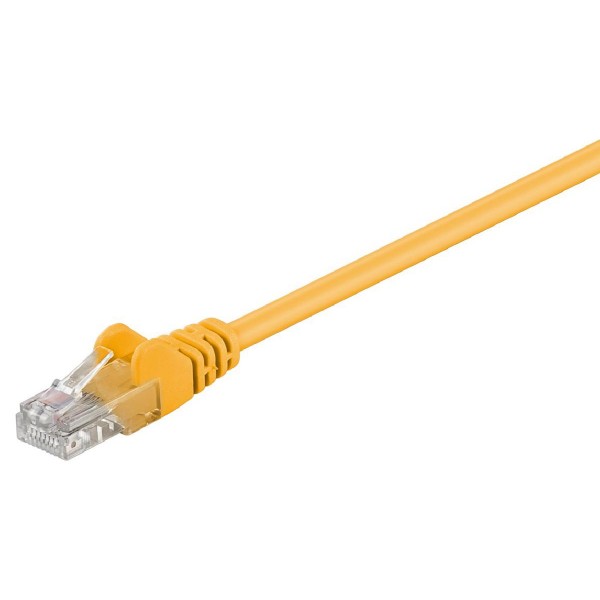 GΟOBAY καλώδιο UTP Cat 5e 68610, CCA, 27AWG, PVC, 0,25m, κίτρινο