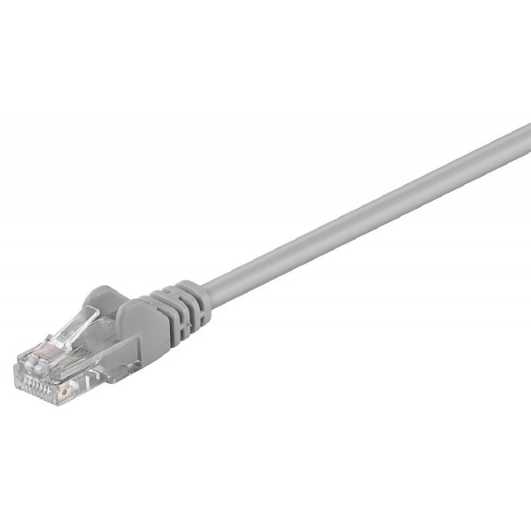 GΟOBAY καλώδιο UTP Cat 5e 68611, CCA, 27AWG, PVC, 0,25m, γκρι