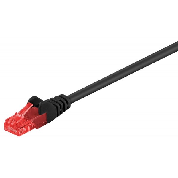 GΟOBAY καλώδιο UTP Cat 6 68682, CCA, 24AWG, PVC, 3m, μαύρο