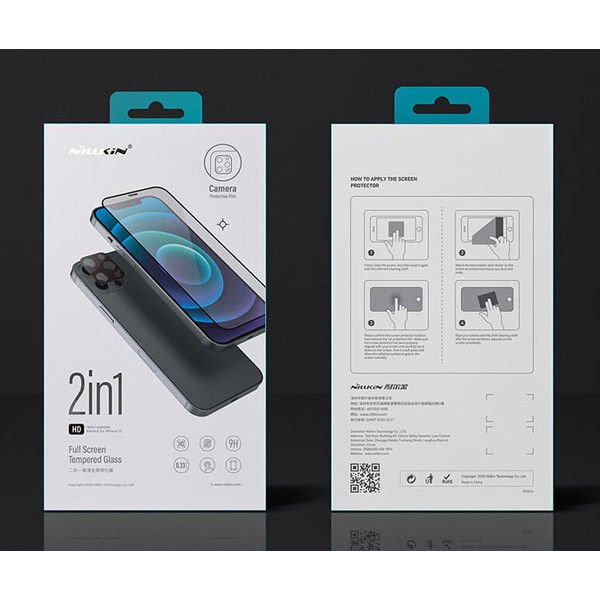 NILLKIN tempered glass & camera protective film για iPhone 13 Pro