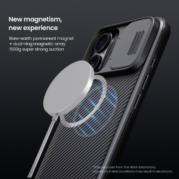 NILLKIN θήκη CamShield Pro Magnetic για iPhone 16, μαύρη