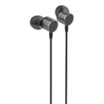 LDNIO earphones με μικρόφωνο HP04, 3.5mm, 1.2m, γκρι