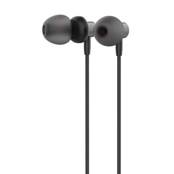 LDNIO earphones με μικρόφωνο HP06, 3.5mm, 1.2m, μαύρα