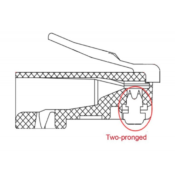 GOOBAY βύσμα RJ45 72500, CAT 5e UTP, διάφανο, 10τμχ