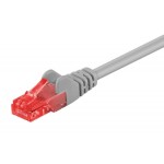 GOOBAY καλώδιο δικτύου 72575, CAT 6 U/UTP, CCA, 250MHz, 2m, γκρι