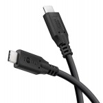 GOOBAY καλώδιο USB-C 74196, USB4, 100W, 20Gbps, 4K/60Hz, 1.5m, μαύρο