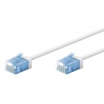 GOOBAY καλώδιο δικτύου 74288, CAT 6A U/UTP, slim, copper, 500MHz, 3m, λευκό