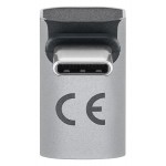 GOOBAY αντάπτορας USB-C 74442, γωνιακός 90°, USB4, 240W, 40Gbps, 8K, γκρι