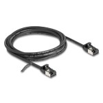 DELOCK καλώδιο U/FTP CAT 8.1 80184, 40Gbps, 30 AWG, 2m, μαύρο